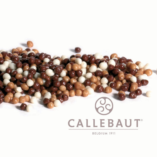 CALLEBAUT MINI CHOCOLATE CRISPEARLS MIX
