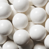 WEDDING & CANDY BUFFET, WHITE GUMBALLS from Miami Candies Sweets & Snacks