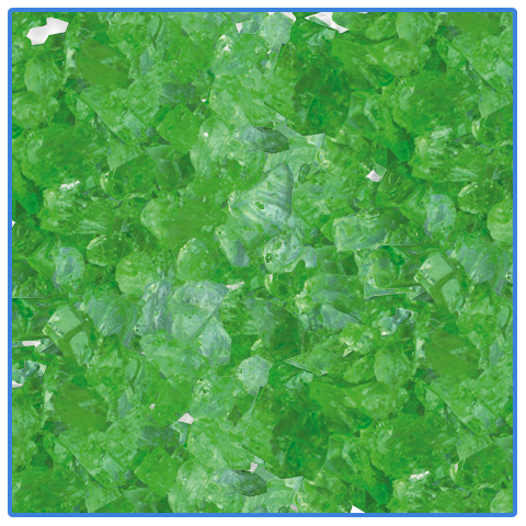LIME GREENROCK CANDY CRYSTALS from Miami Candies Sweets & Snacks