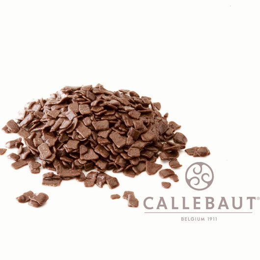 CALLEBAUT CHOCOLATE FLAKES <br> MILK SMALL