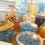 CARAMEL FILLED FOILED MILK CHOCOLATE BALLS - GOLD