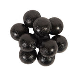 CARAMEL FILLED FOILED MILK CHOCOLATE BALLS - BLACK