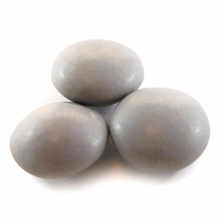 MILK CHOCOLATE GEMS/DROPS GRAY Miami Candies, LLC.