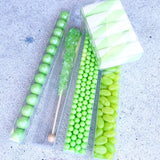 ROCK CANDY STICKS - LIME GREEN