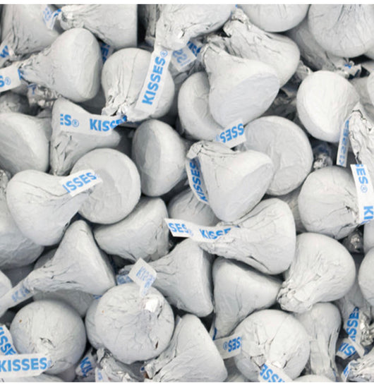 HERSHEY'S KISSES WHITE FOIL