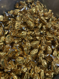 WRAPPED CANDIES 2lbs GOLD Butterscotch