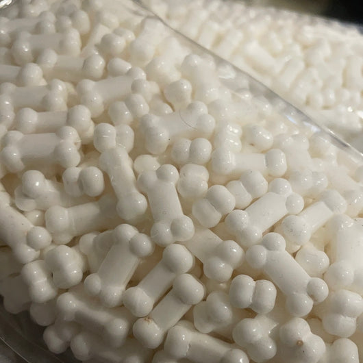 Miniature Candy White BONES 1lb.