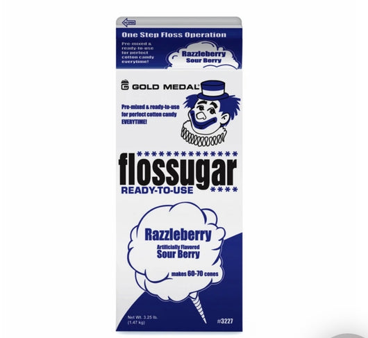 Floss Sugar Cotton Candy 3.25lbs BLUE