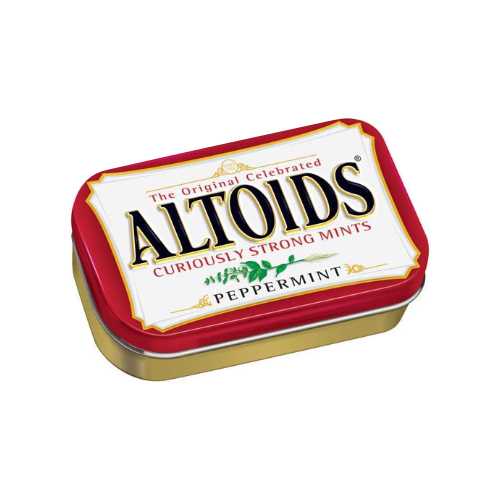 ALTOIDS 1.76oz PEPPERMINT from Miami Candies Sweets & Snacks.