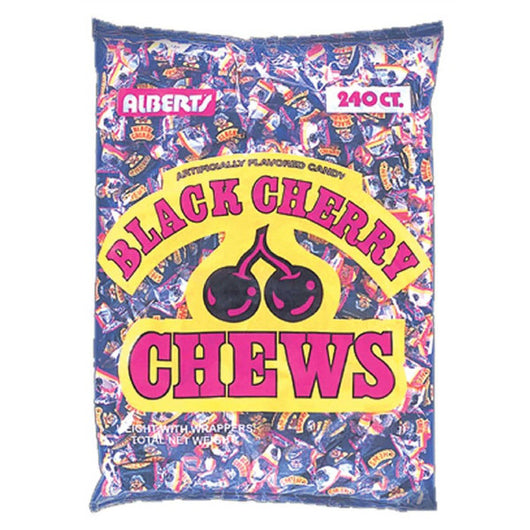 BULK CANDY, PENNY CANDY, BLACK CHERRY CHEWS from Miami Candies Sweets & Snacks