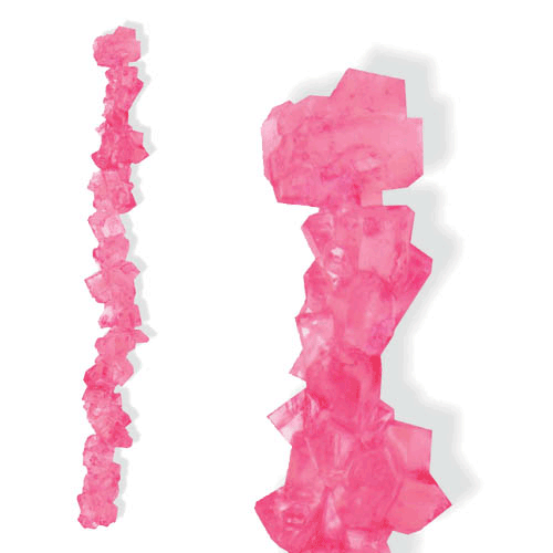 PINK, CHERRY ROCK CANDY CRYSTALS from Miami Candies Sweets & Snacks – Miami  Candies, LLC.