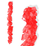 STRAWBERRY ROCK CANDY STRING from Miami Candies Sweets & Snacks