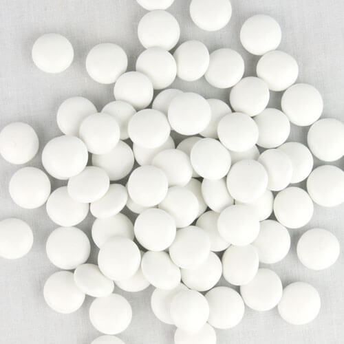 MILK CHOCOLATE GEMS/DROPS WHITE Miami Candies, LLC.