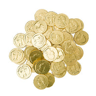 GOLD FOILED MILK CHOCOLATE COINS ASSORTED