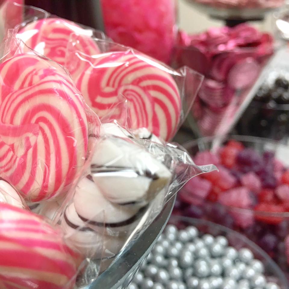 WEDDING, BABY SHOWER CANDY, SHIMMER SILVER SIXLETS from Miami Candies ...