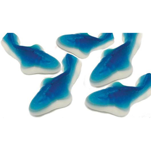 SOFT CANDY, GUMMI BLUE SHARKS from Miami Candies Sweets & Snacks